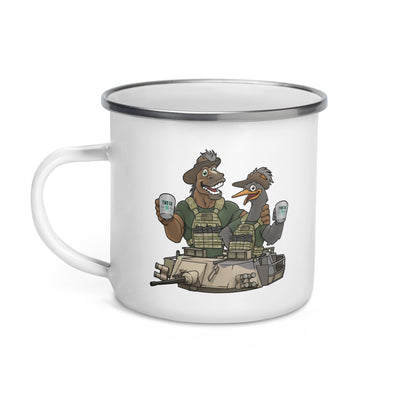 Limited Edition Two 14 Enamel Mug