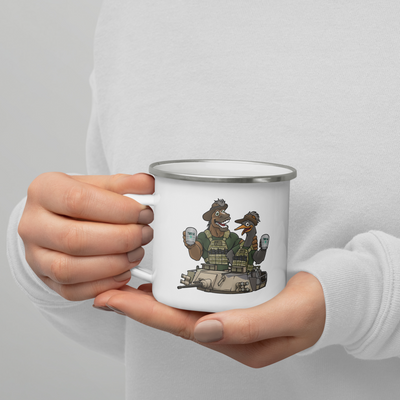 Limited Edition Two 14 Enamel Mug